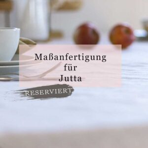 Startseite DEIN Leinen Leinentischläufer in Wunschgröße-Produktbild mit Schriftoverlay